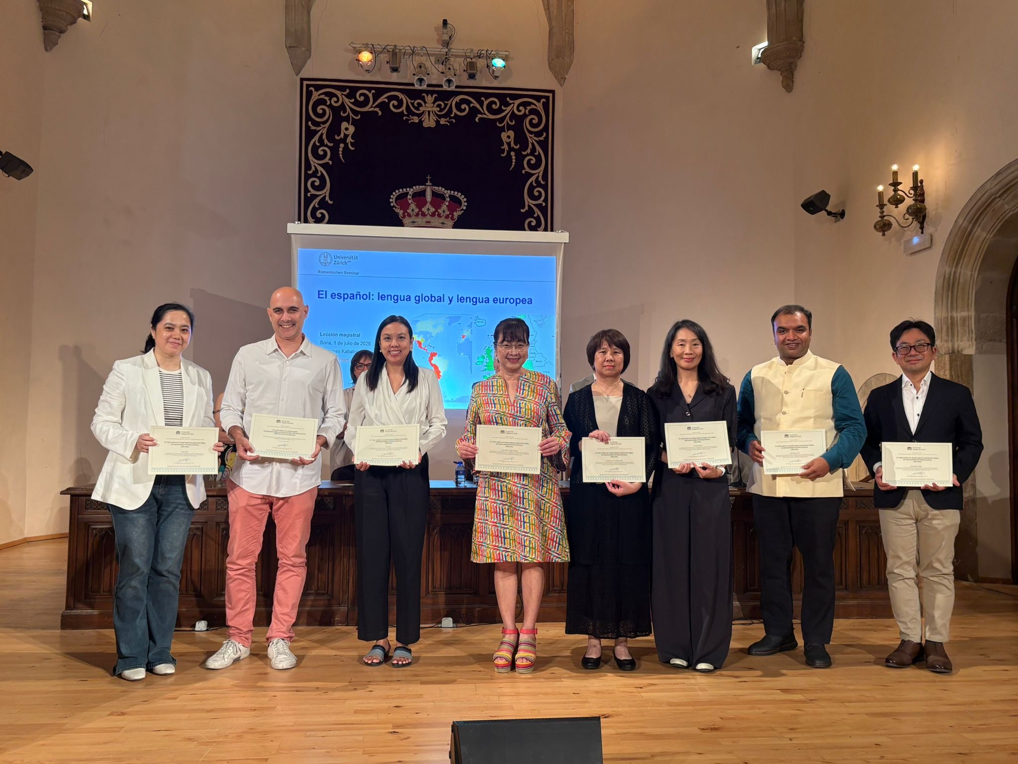 AAH 與 ATH 榮獲第四屆 Fundación Duques de Soria 國際西班牙語學研討獎首獎